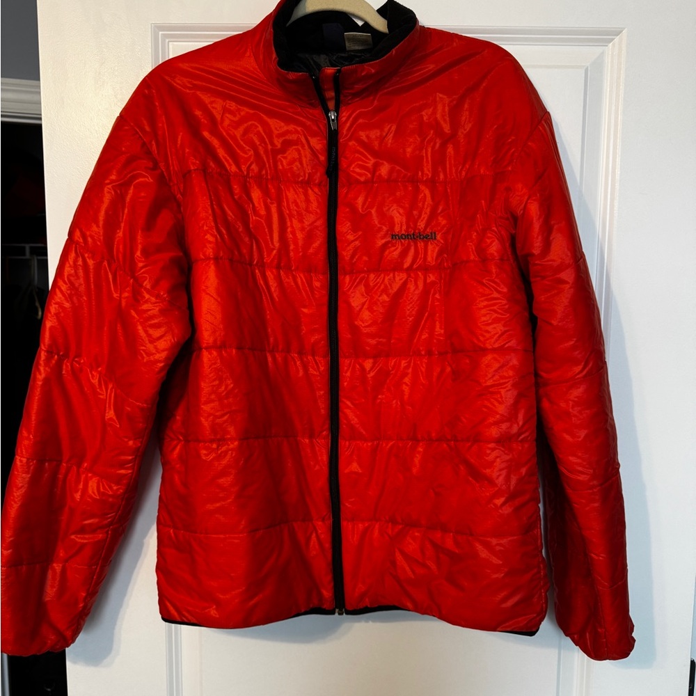 Montbell Red Primaloft Jacket